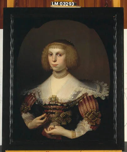 Portrait von Maria Strick (1618-1656) - Gerrit van Honthorst