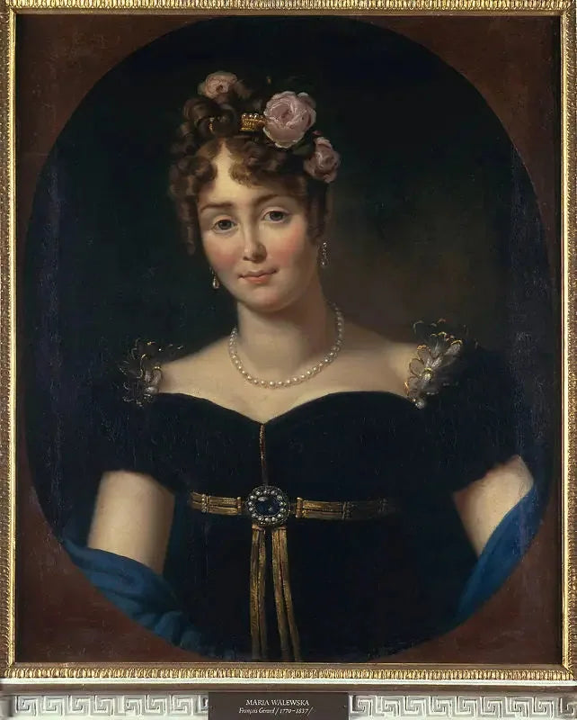Portrait de Maria Walewska (1786-1817) - François Gérard image 1 reproduction réalisée par Alpha Reproduction