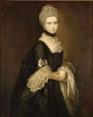 Porträt von Maria Walpole, Gräfin von Waldegrave, später Herzogin von Gloucester (1736-1807) - Thomas Gainsborough