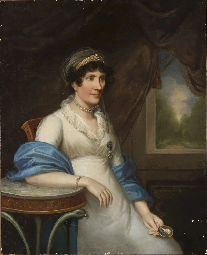 Portrait von Marianna Dembińska geborene Moszyńska. - Joseph Karl Stieler