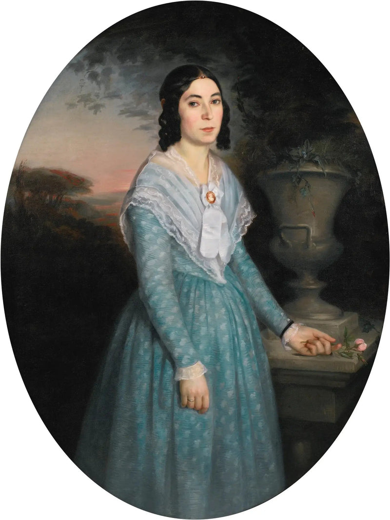 Porträt von Marie-Célina Brieu - Bouguereau