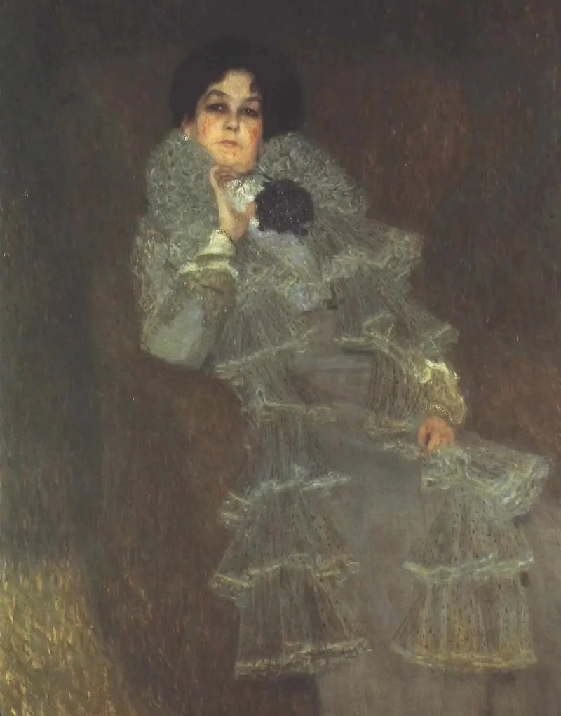 Porträt von Marie Henneberg - Gustav Klimt