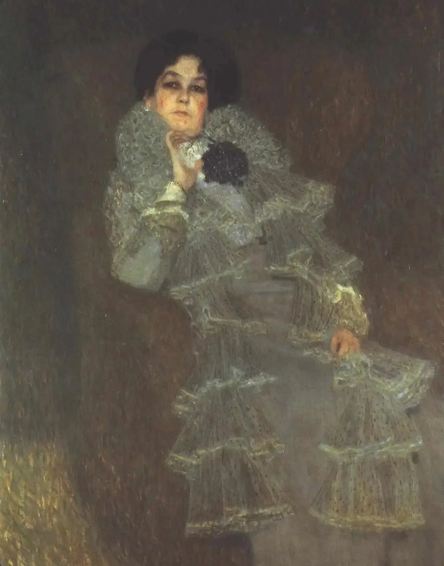 Porträt von Marie Henneberg - Gustav Klimt