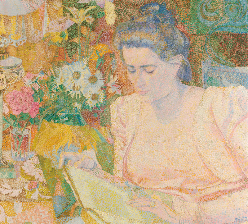Porträt von Marie Jeanette de Lange - Jan Toorop