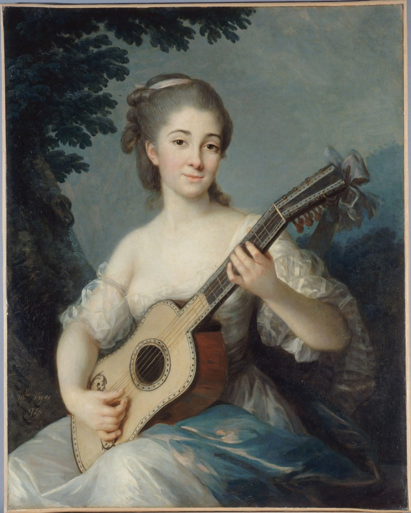 Portrait von Marie-Louise-Adélaïde-Jacquette de Robien, Vicomtesse de Mirabeau - Élisabeth Vigeé Le Brun