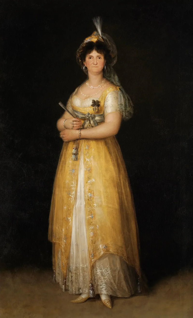 Porträt von Marie-Louise von Parma - Francisco de Goya