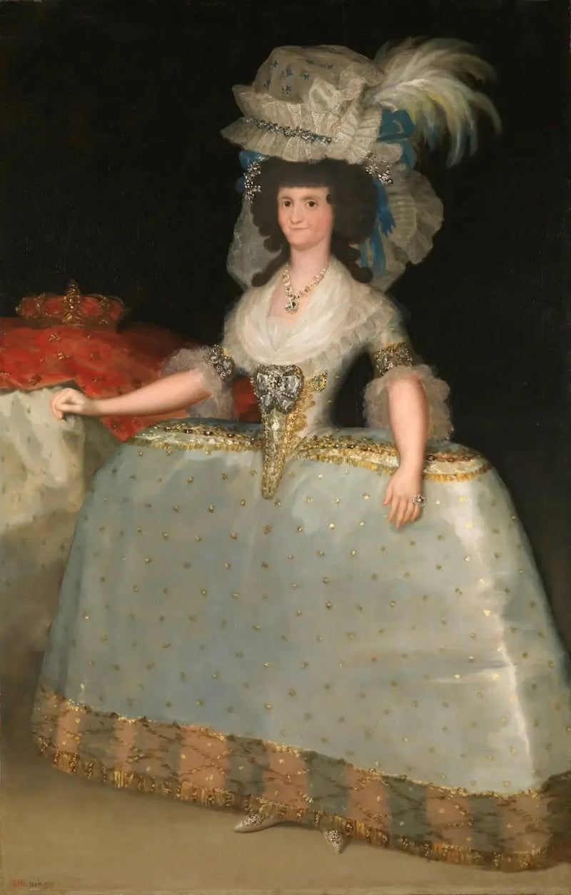 Porträt von Marie-Louise von Parma - Francisco de Goya