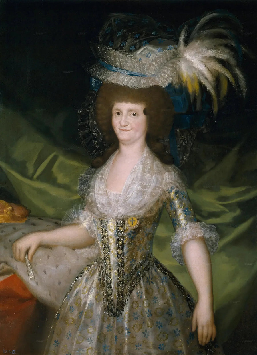 Porträt von Marie-Louise von Parma, Königin von Spanien - Francisco de Goya