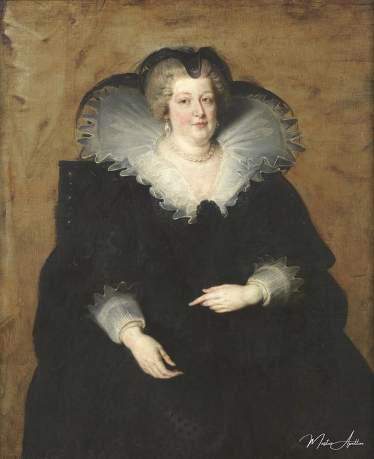 Portrait de Marie de Médici - Peter Paul Rubens - Reproductions de tableaux et peintures haut de gamme