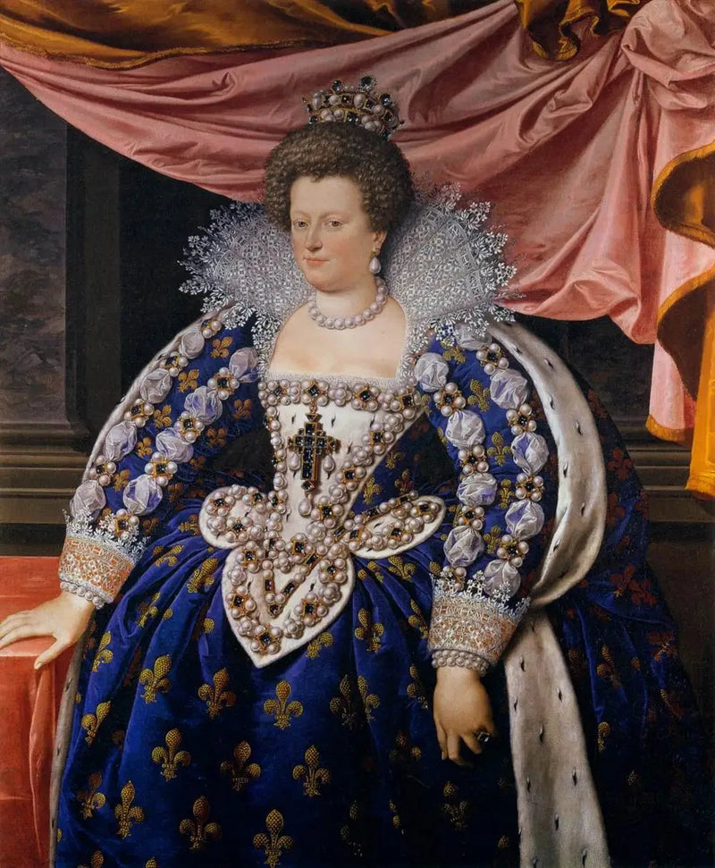 Portrait von Marie de Médicis - Frans Pourbus der Jüngere