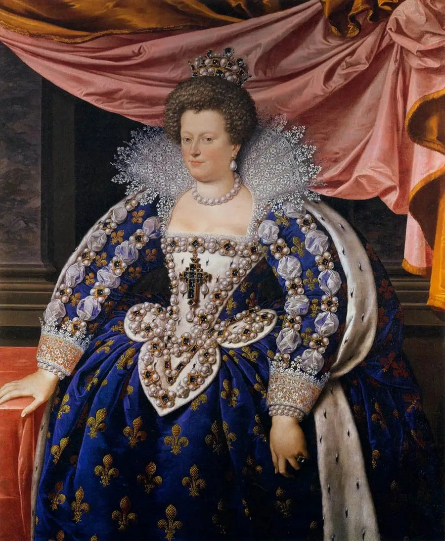 Portrait von Marie de Médicis - Frans Pourbus der Jüngere