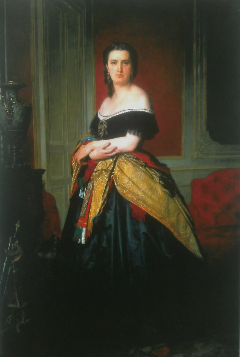 Porträt von Marie-Thérèse Bartholoni - Bouguereau