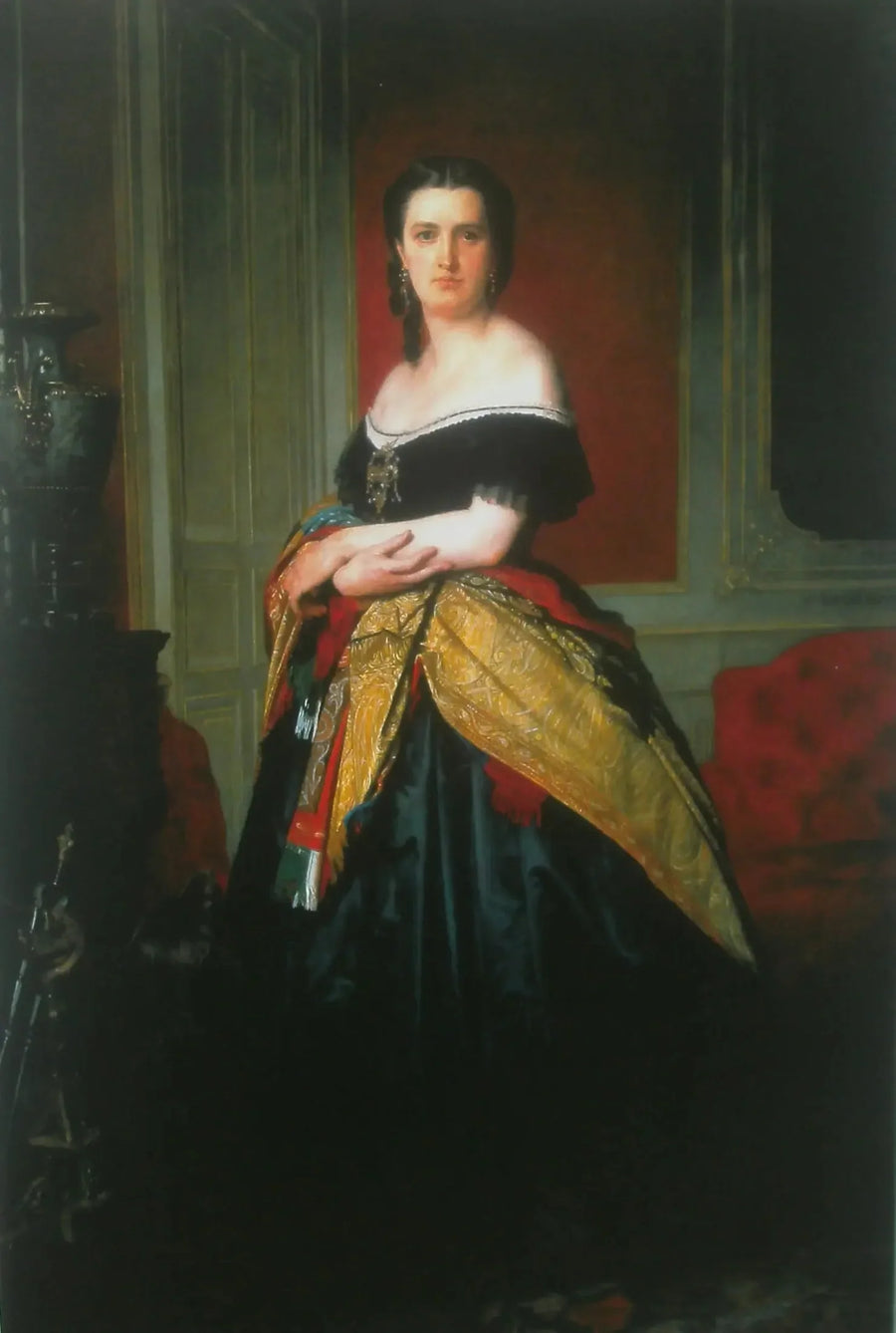 Porträt von Marie-Thérèse Bartholoni - Bouguereau
