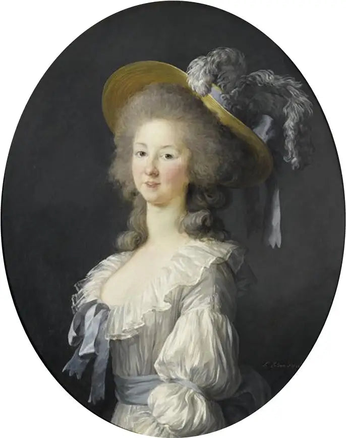 Portrait von Marie-Thérèse-Louise de Savoie-Carignan, Prinzessin von Lamballe