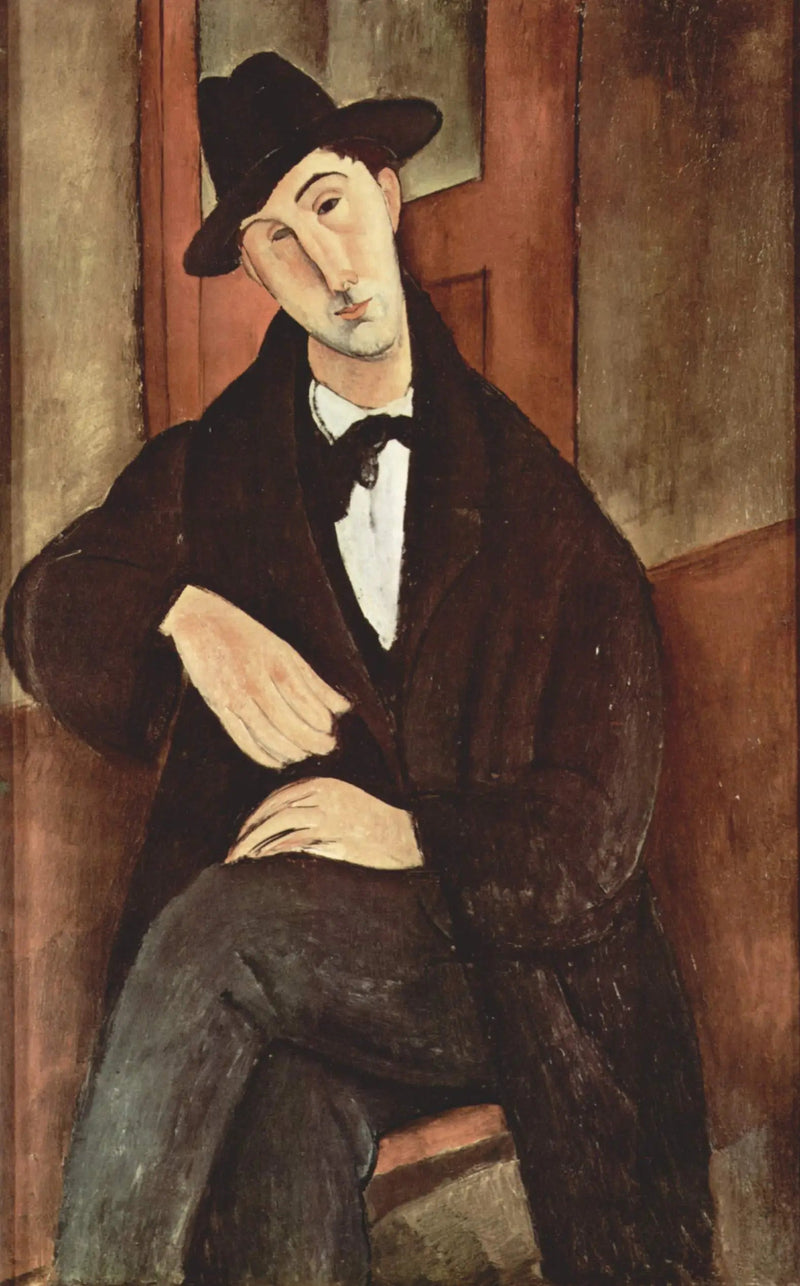 Porträt von Mario Varfogli - Amedeo Modigliani