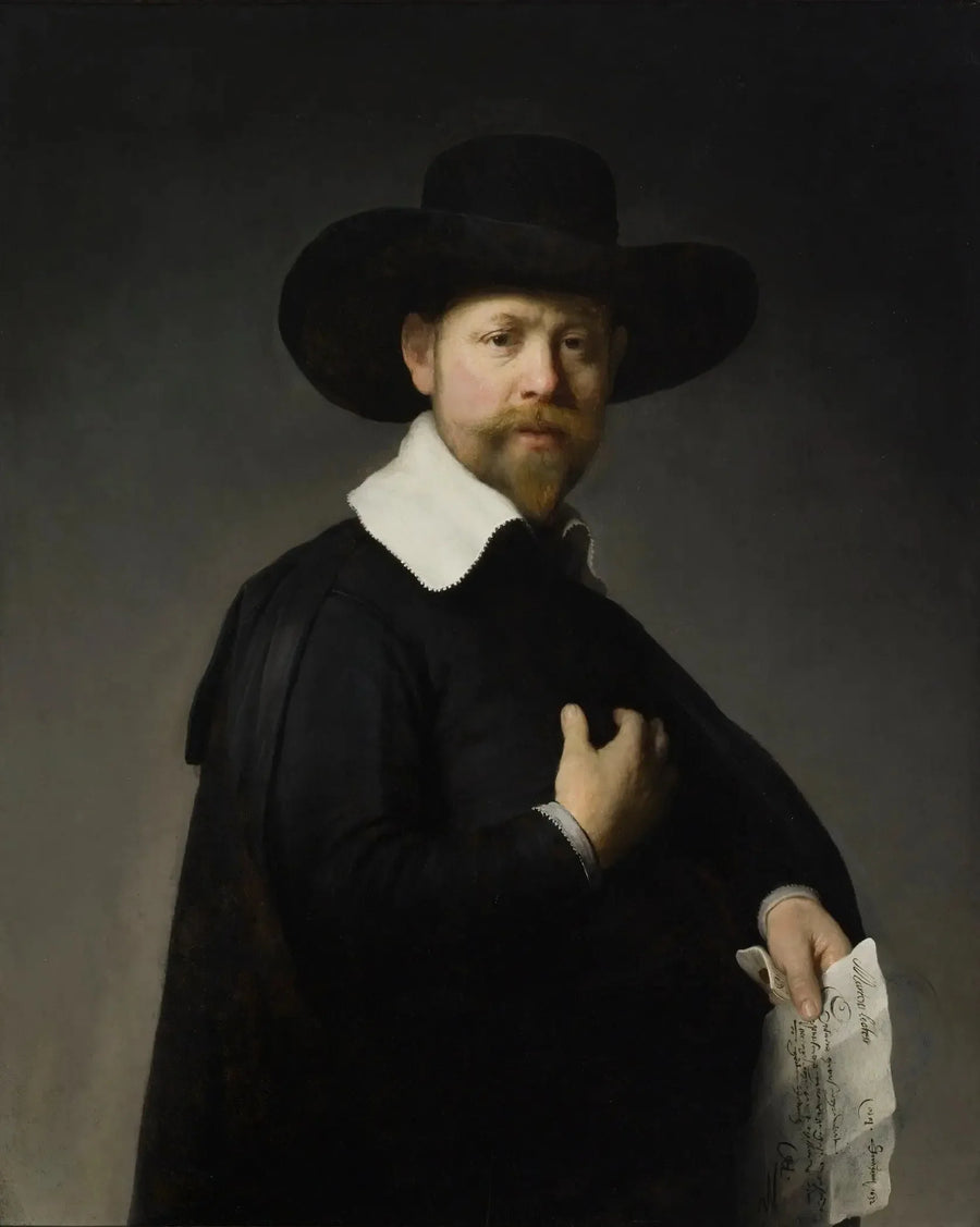 Porträt von Marten Looten - Rembrandt