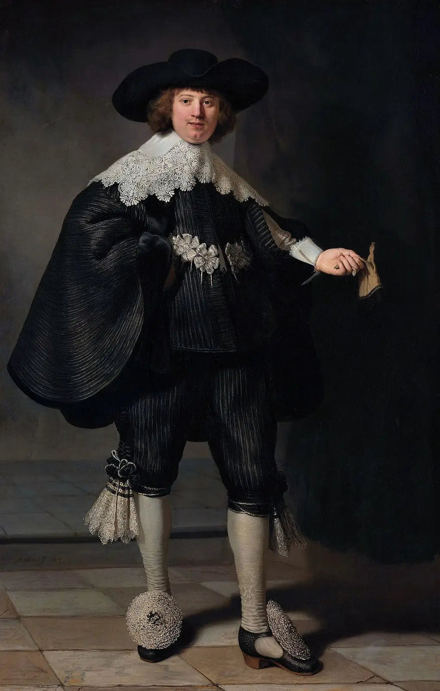 Porträt von Marten Soolmans - Rembrandt