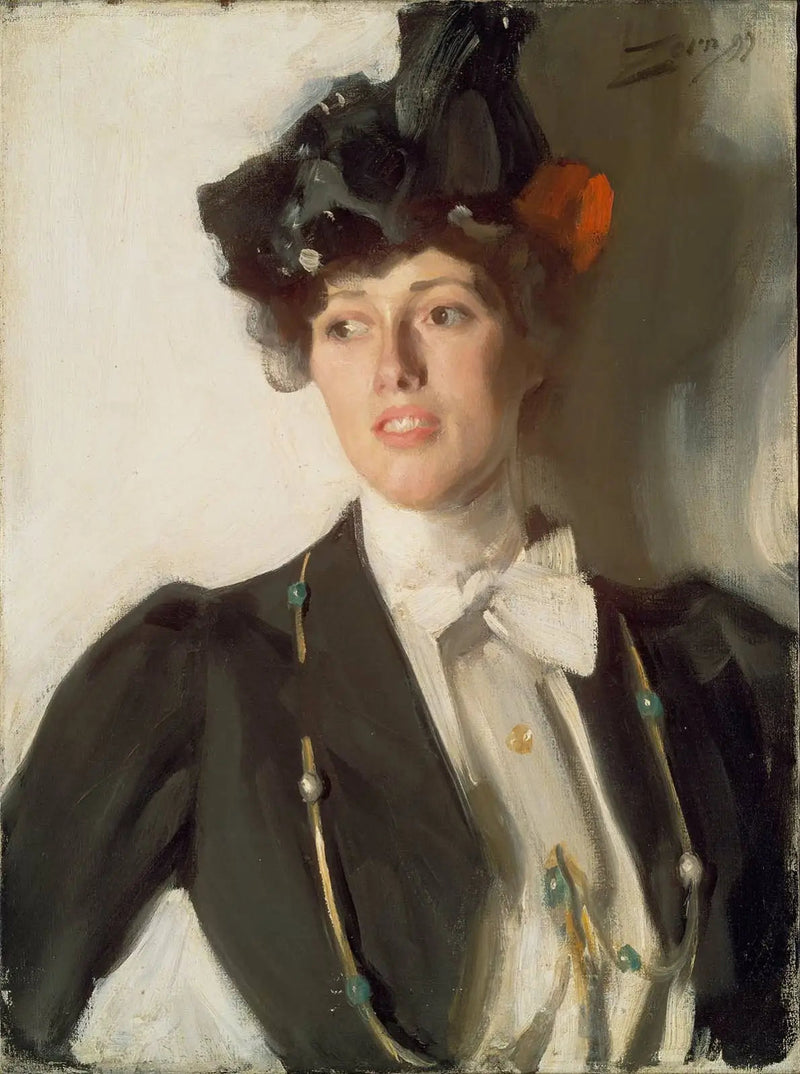 Portrait von Martha Dana - Anders Zorn