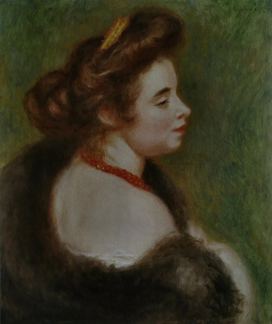 Porträt von Marthe Denis - Pierre-Auguste Renoir