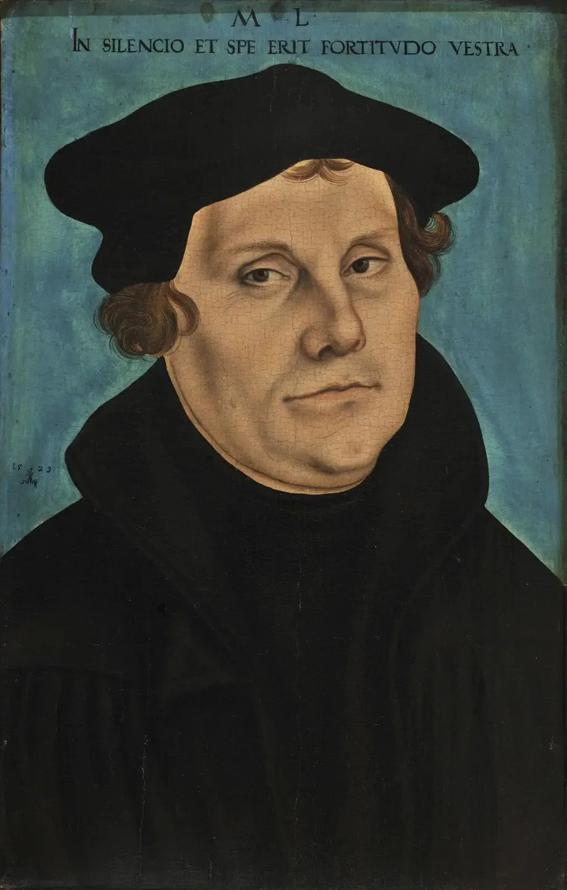 Portrait von Martin Luther - Lucas Cranach der Ältere