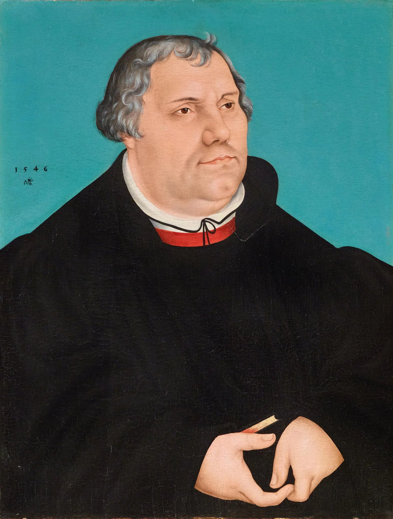 Portrait von Martin Luther - Lucas Cranach der Ältere