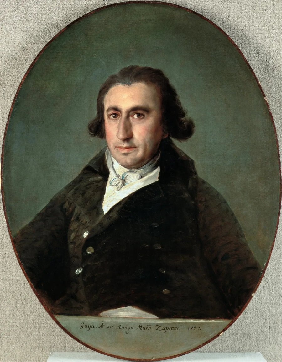 Porträt von Martín Zapater - Francisco de Goya