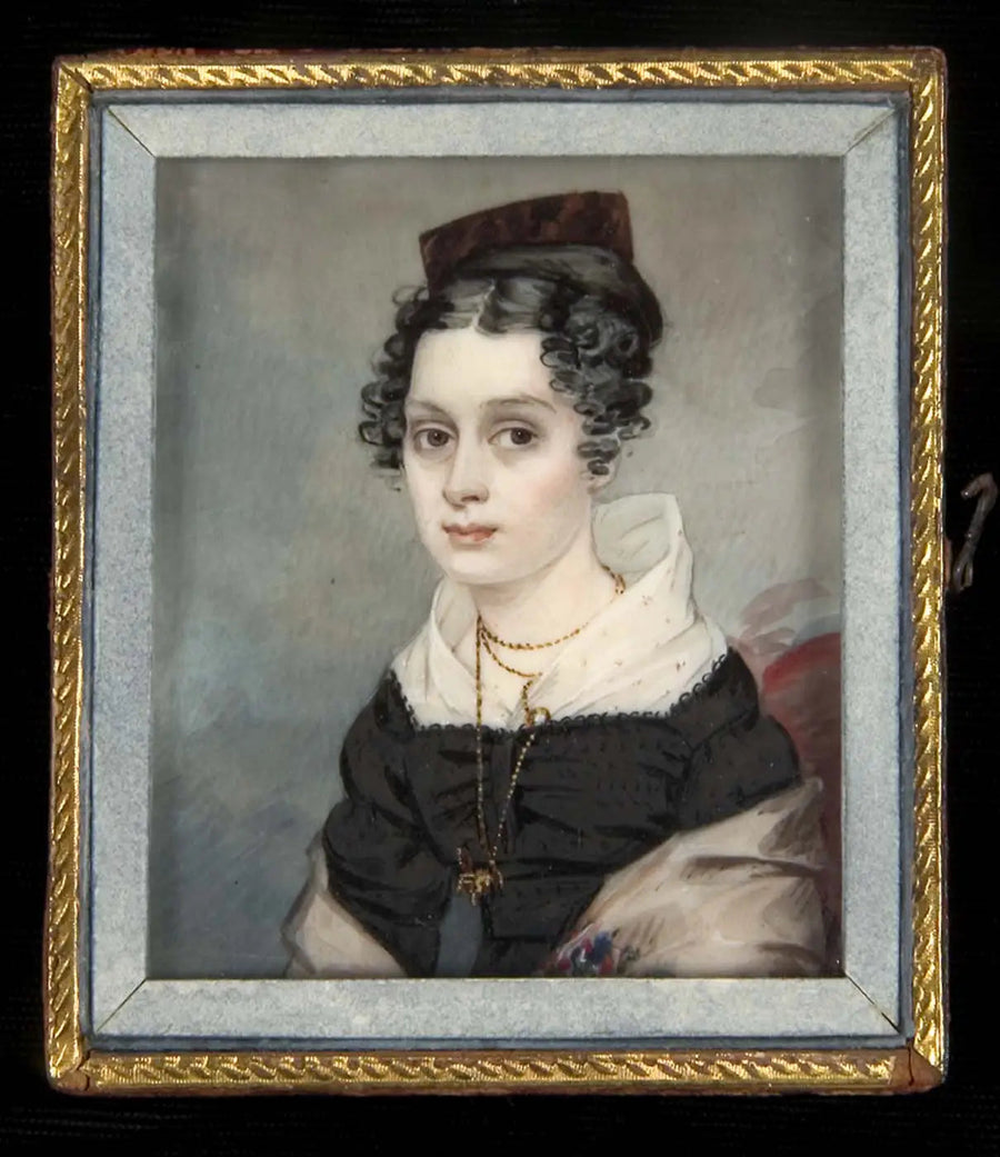 Portrait von Mary Catlin - George Catlin