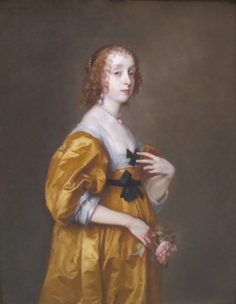Portrait von Mary Villiers, Lady Herbert de Shurland - Antoine van Dyck