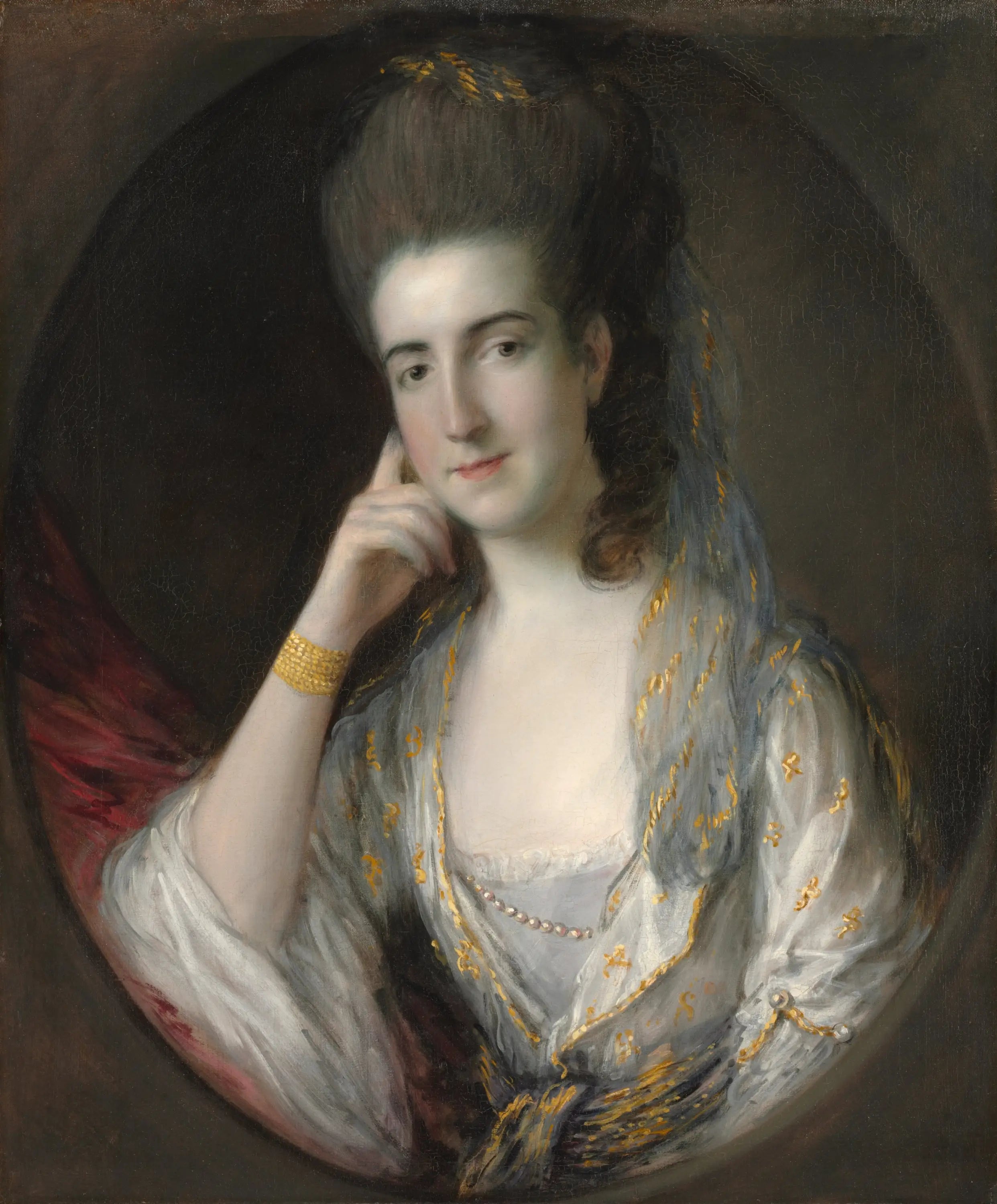 Portrait de Mary Wise - Thomas Gainsborough image 1 reproduction artisanale de tableau