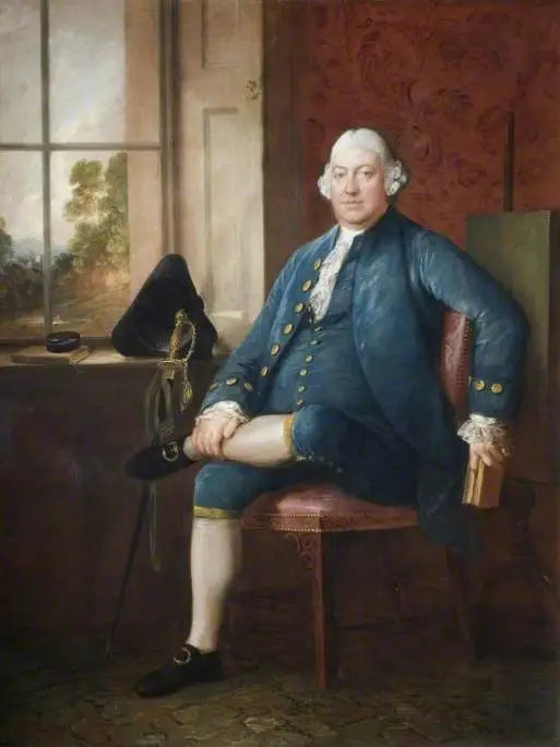 Portrait de Matthew Hale (1728-1786) - Thomas Gainsborough image 1 tableau peint à l’huile sur toile