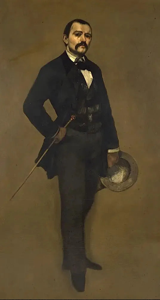 Porträt von Max Buchon - Gustave Courbet