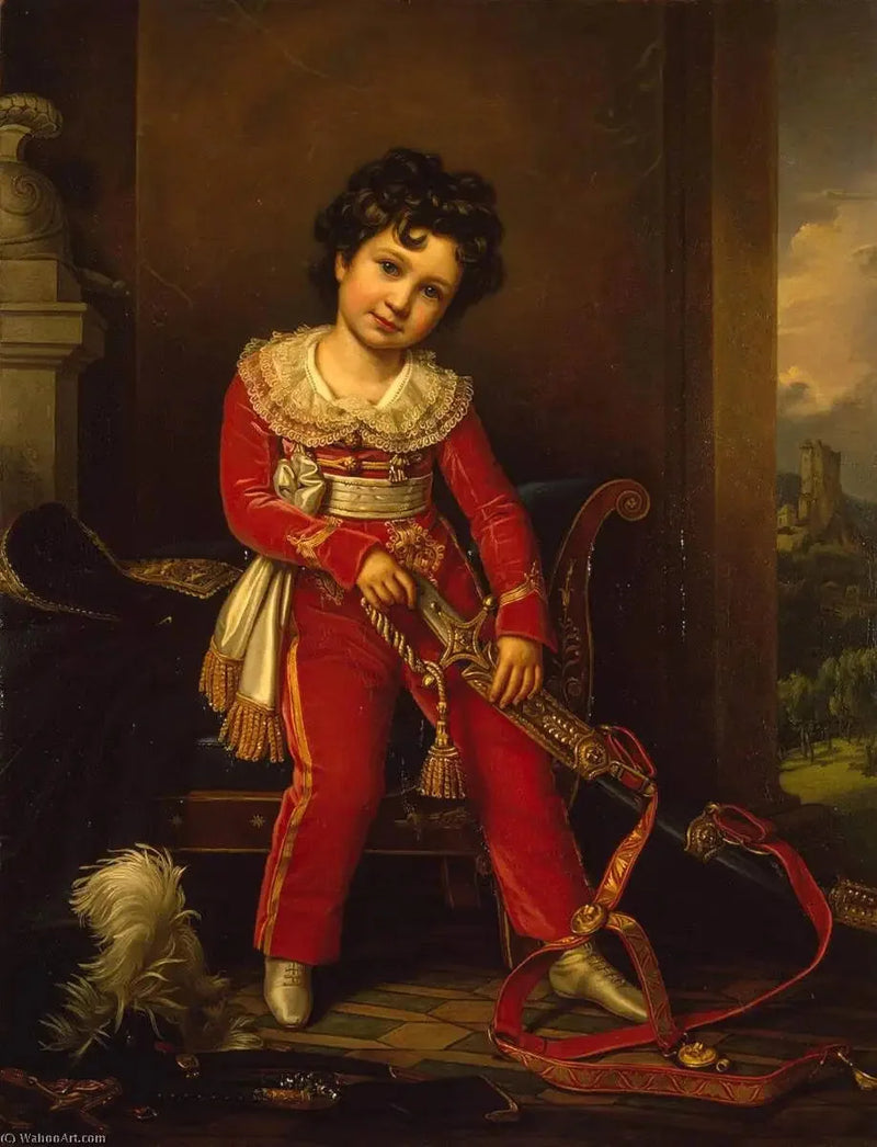Portrait von Maximilien, Herzog von Leuchtenberg - Joseph Karl Stieler