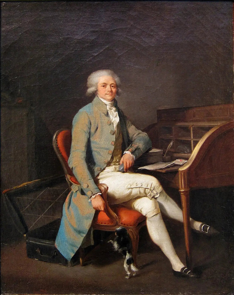 Portrait von Maximilien de Robespierre - Louis-Léopold Boilly