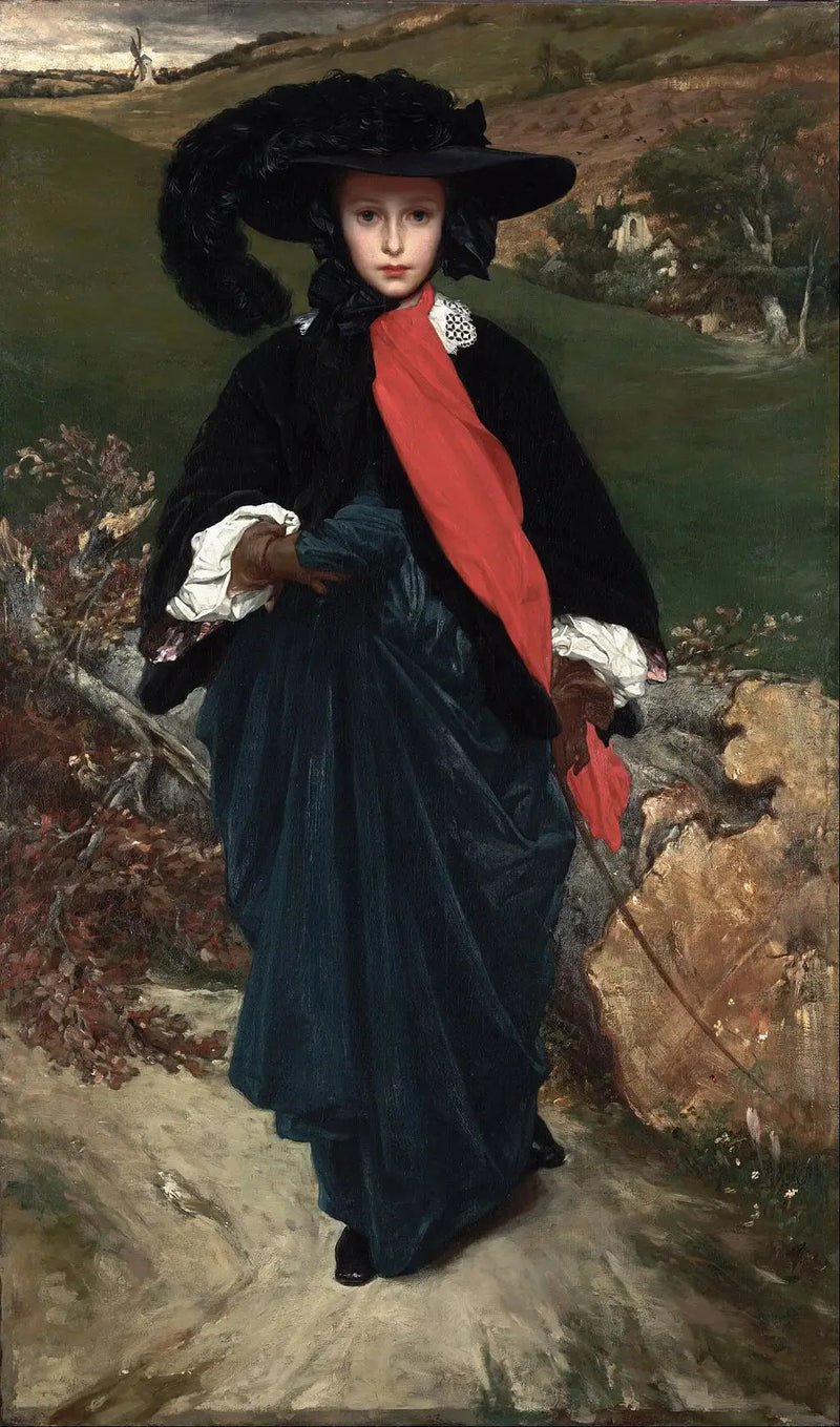 Portrait von May Sartoris - Frederic Leighton