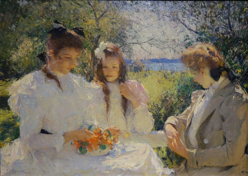 Porträt meiner Töchter - Frank Weston Benson