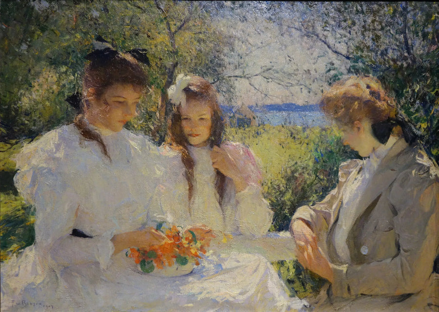 Porträt meiner Töchter - Frank Weston Benson