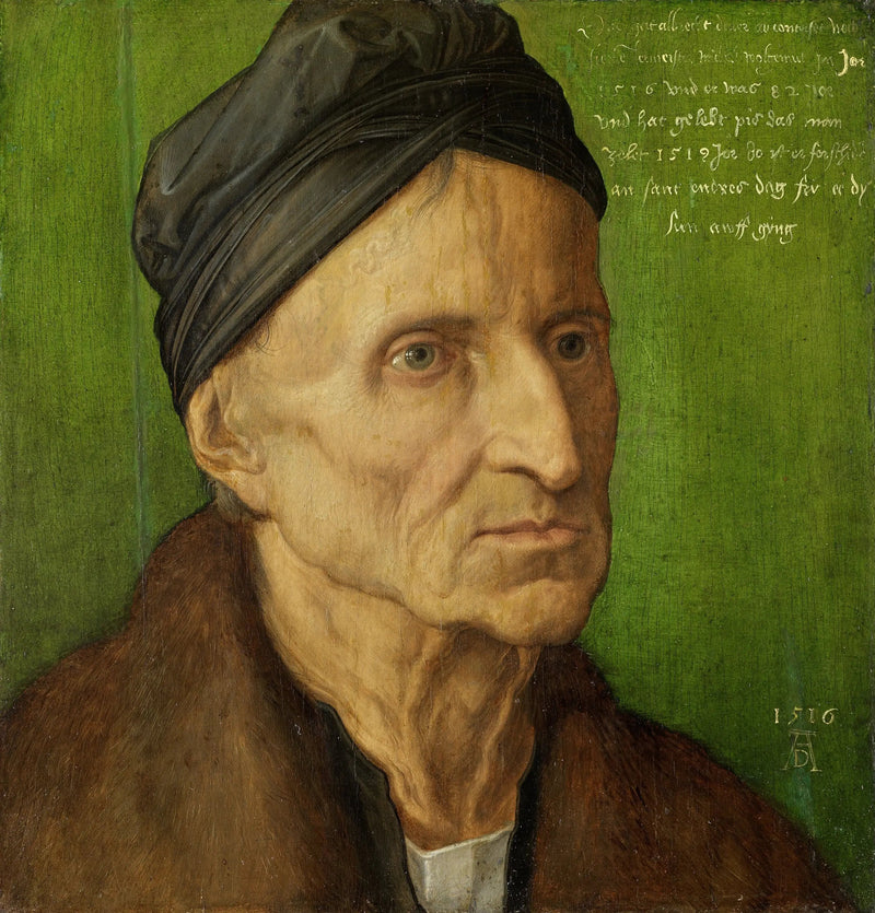 Porträt von Michael Wolgemut - Albrecht Dürer