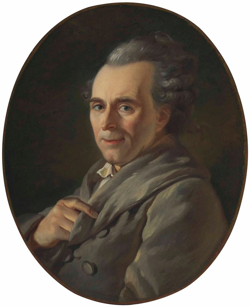 Porträt von Michel-Jean Sédaine - Jacques-Louis David