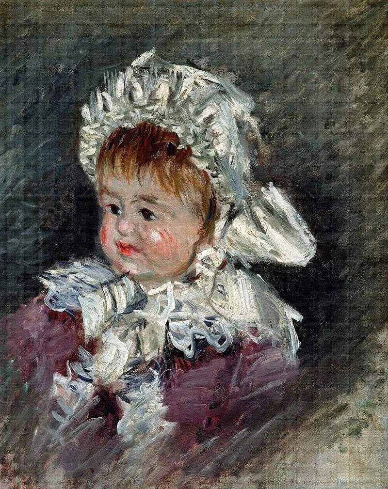 Porträt von Michel Monet als Baby - Claude Monet