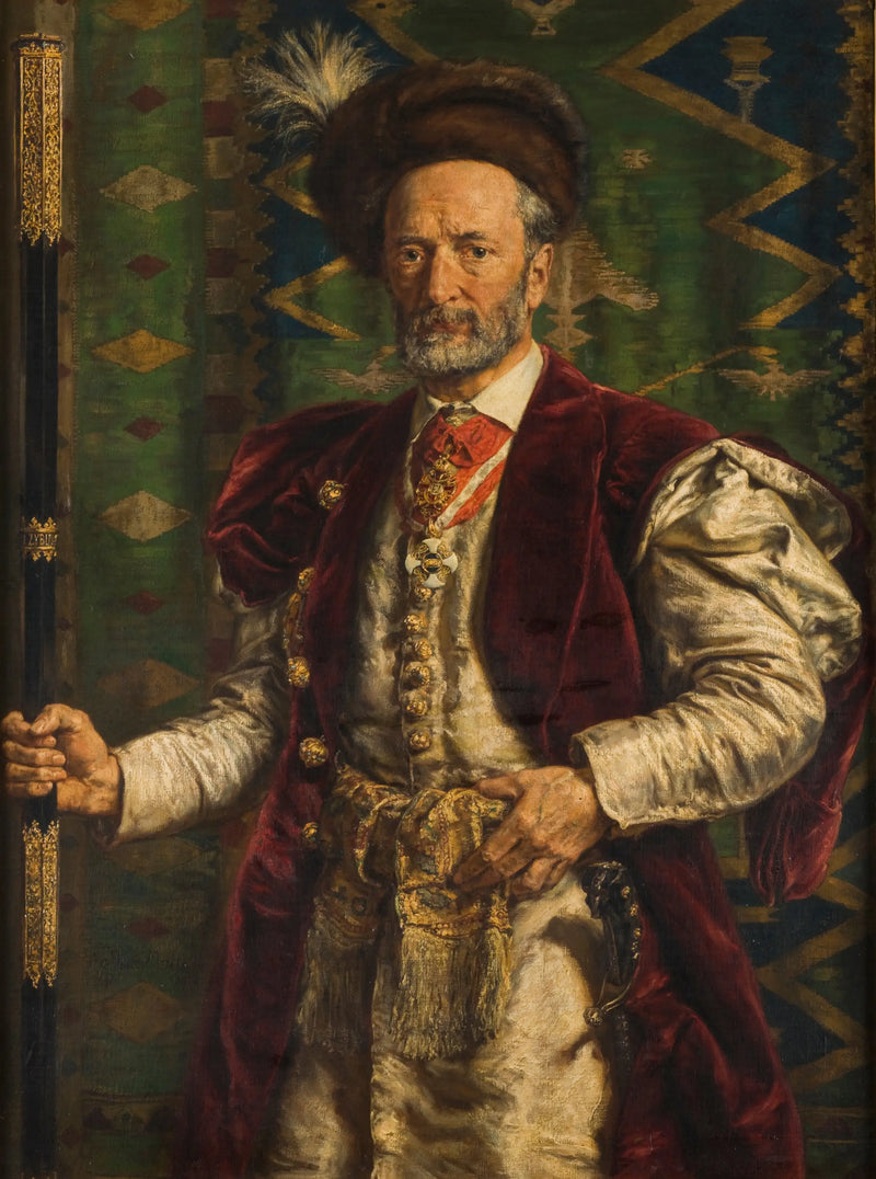 Portrait von Mikołaj Zyblikiewicz - Jan Matejko
