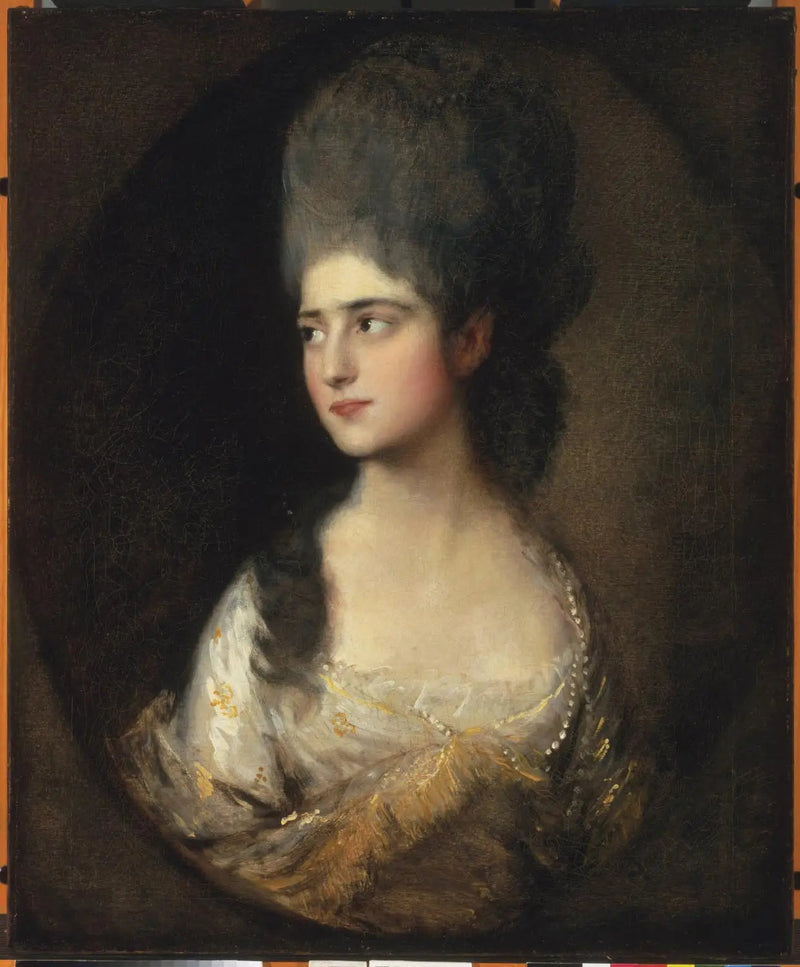 Portrait von Mlle Elizabeth Linley [später Mme Richard Brinsley Sheridan] - Thomas Gainsborough
