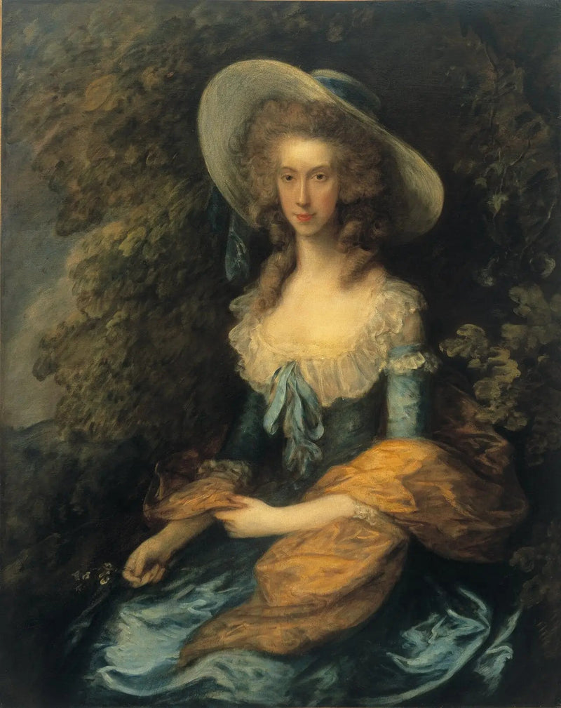 Portrait von Mlle Evans - Thomas Gainsborough
