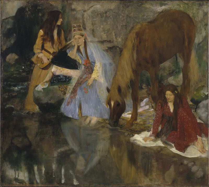 Porträt von Mlle Fiocre im Ballett 