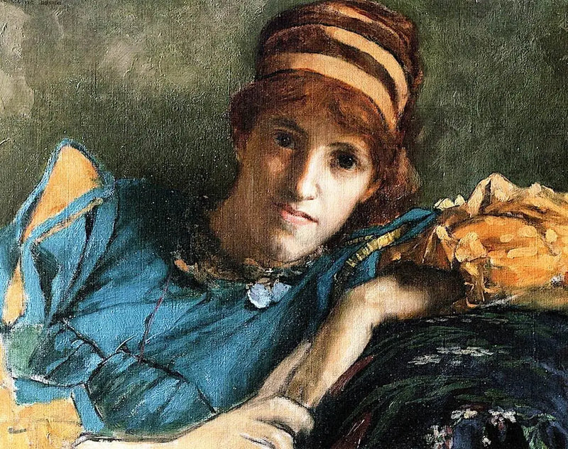 Portrait von Fräulein Laura Theresa Epps (Lady Alma Tadema) - Lawrence Alma-Tadema