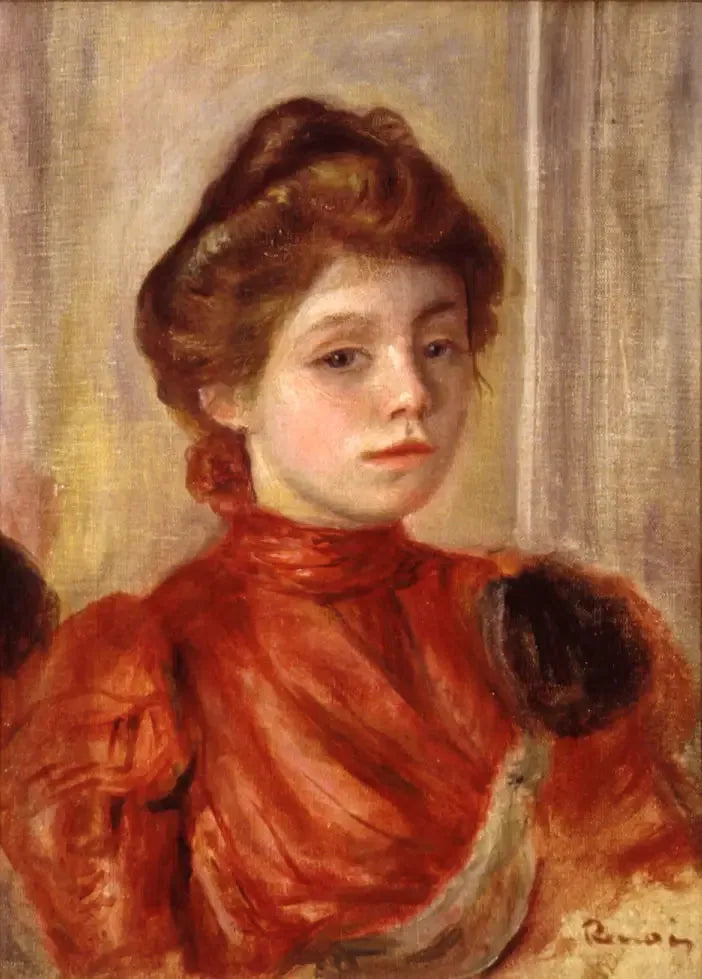 Porträt von Mlle Lerolle - Pierre-Auguste Renoir