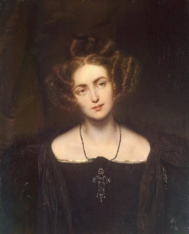 Portrait von Mlle Sontag, im Role von Donna Anna