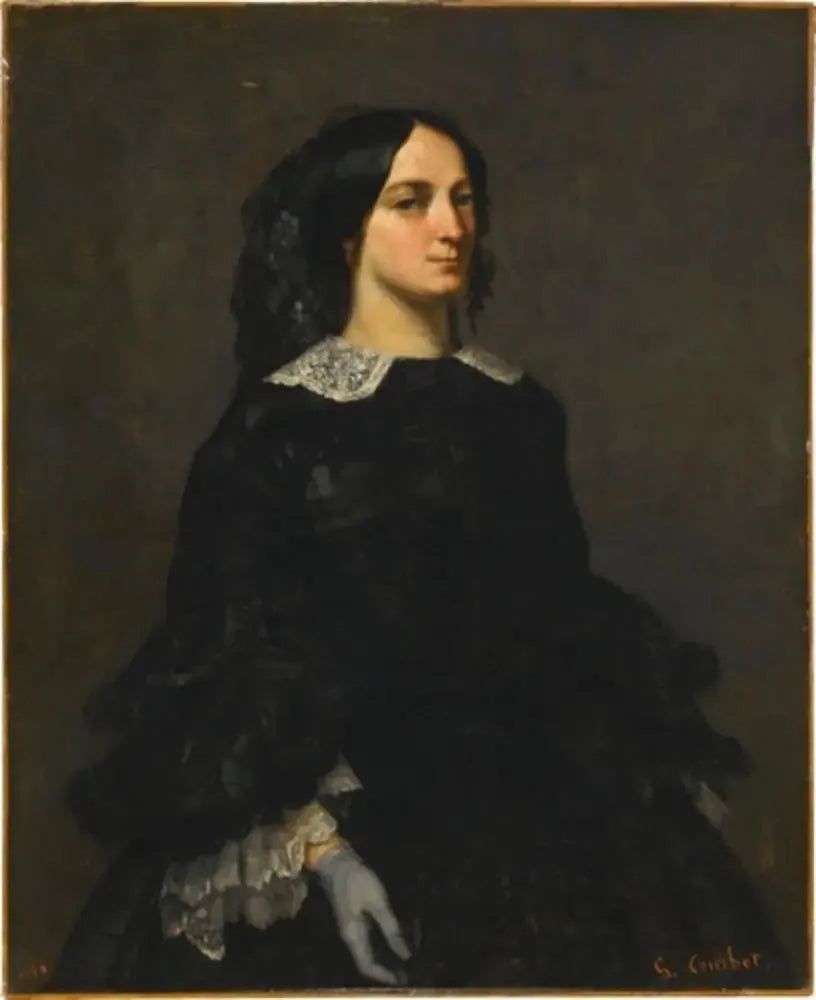 Porträt von Mme Charles Maquet - Gustave Courbet