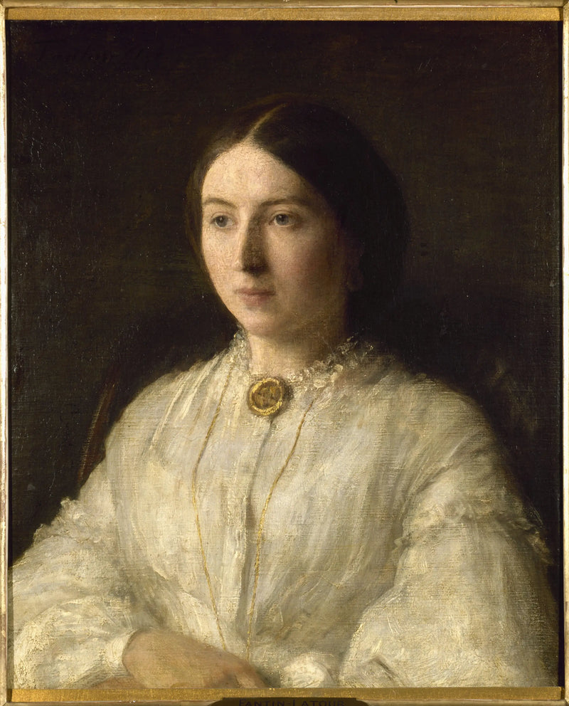 Portrait von Frau Edwin Edwards - Henri Fantin-Latour