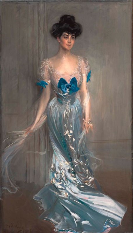 Portrait de Mme Graham Fair Vanderbilt (née Virginia Graham Fair) - Giovanni Boldini - Alpha Reproduction