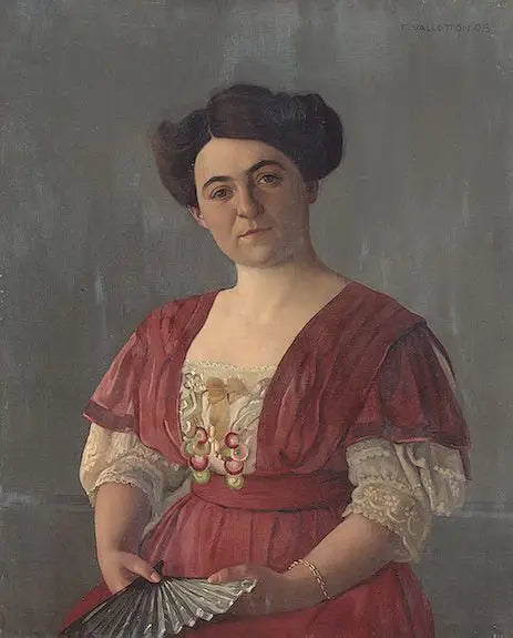 Porträt von Frau Haasen - Félix Vallotton